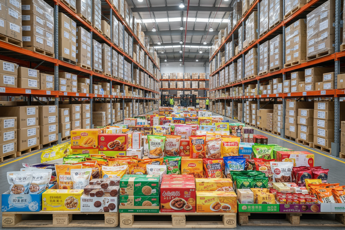 Yinghan Foods bulk Asian snacks wholesale for B2B importers