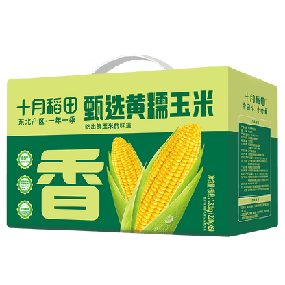 Fresh Yellow Glutinous Corn 1.32kg (220g x 6) 鲜食黄糯玉米1.32kg（220gX6）
